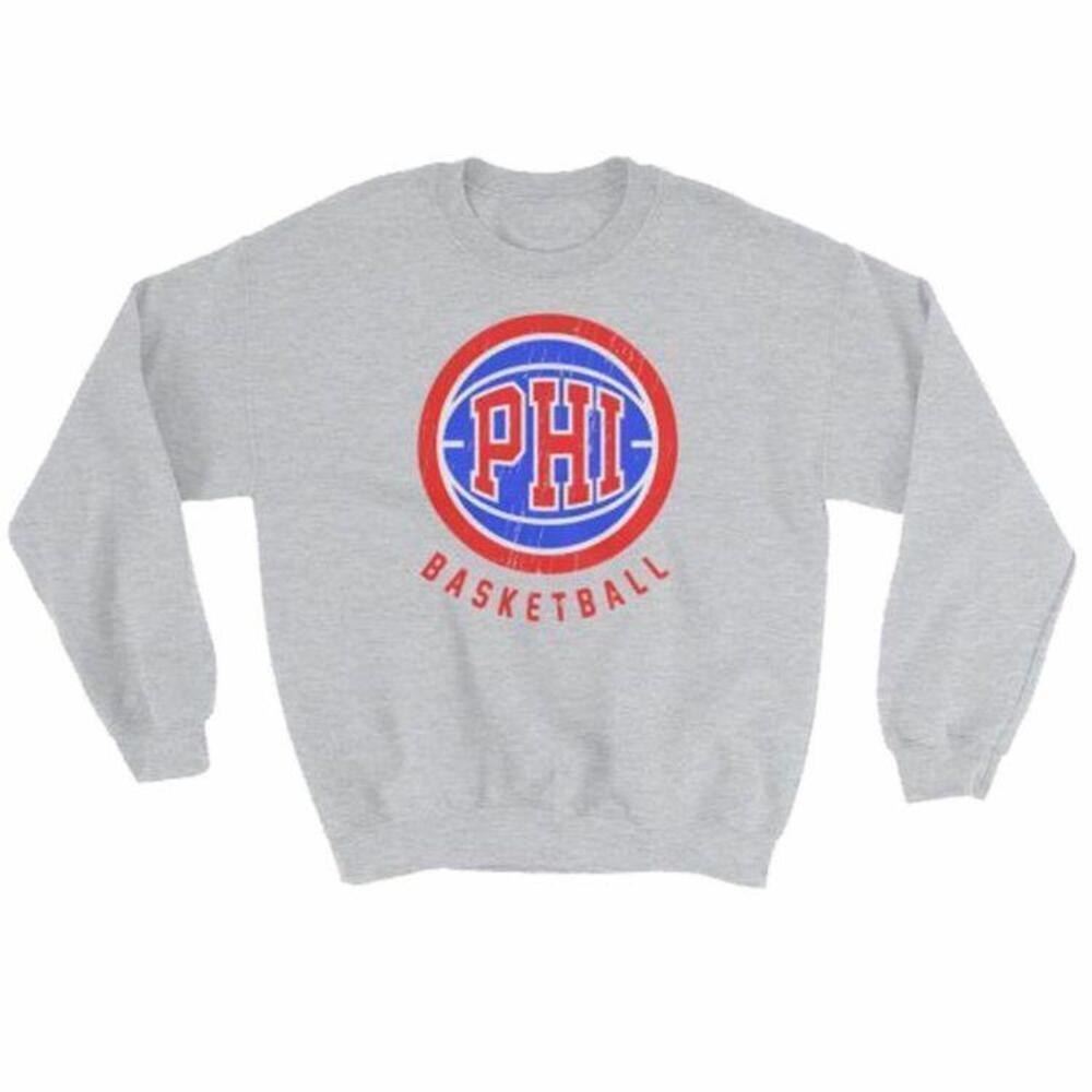 Philadelphia Basketball City Pride Sports Fan Unisex Sweatshirt - Picture 1 of 4